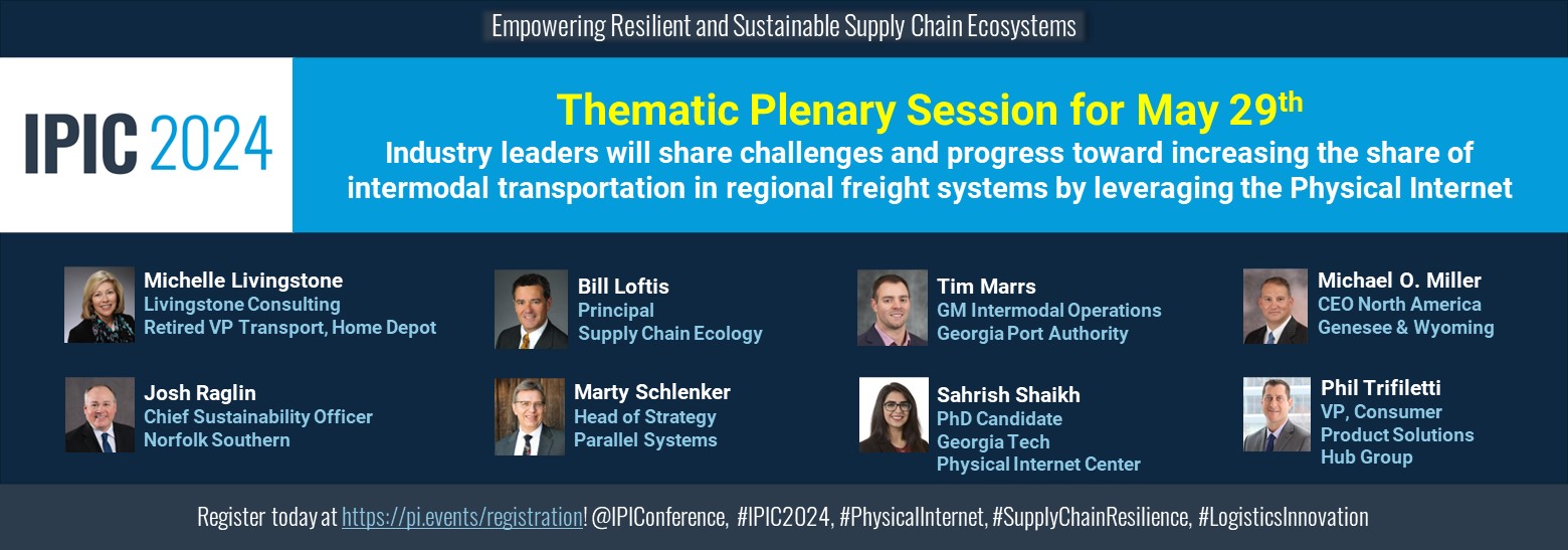 May 29th Thematic Plenary and Speakers Announced