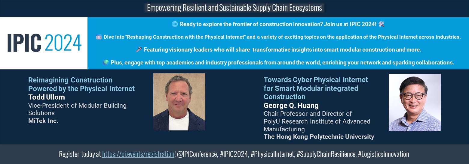 Todd Ullom of MiTek Inc. and Prof. George Q. Huang of PolyU will share cutting-edge insights on smart modular integrated construction and PI applications.