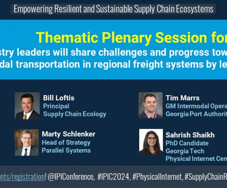 May 29th Thematic Plenary and Speakers Announced